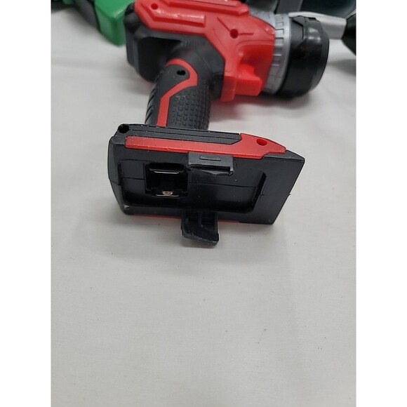 Bosch Kids Pretend Power Tools Lot of 2 Drill & Jigsaw + 2 Bonus Needs Batteries - Picture 9 of 12